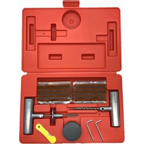 57pcs Tire Repair Kit Flat Tire Repair Tool Car Truck Motorcycle Tire Repair Tool Tire Repair Equipment