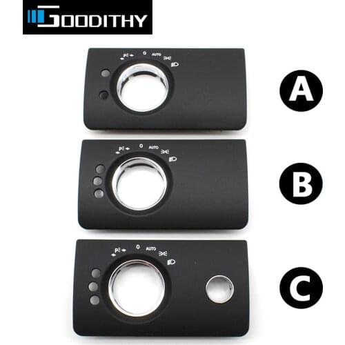 Car Interior Accessories Front Dashboard Headlight Switch Button Panel Trim Cover For Benz W164 ML GL 300 350 450 500 2005-2011