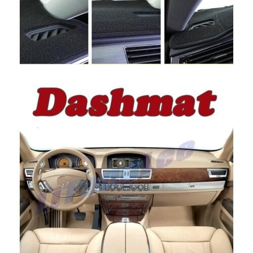 Car DashMat Cover Sun Protection Carpet Anti Slide Pad For BMW 7 E65 E66 E67 E68 2001~2008 Insulated Dash Mat