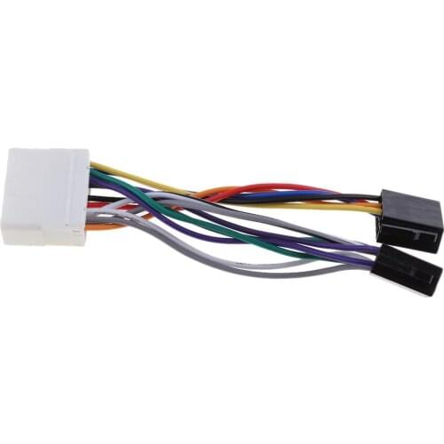Car Stereo ISO Wire Connector Harness Player Plug For Forester