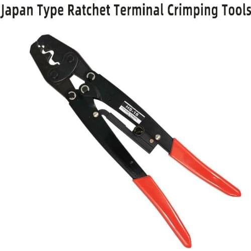 HS-16 curling bolt cutter cable lug crimper terminal disengaged wire cut 1.25-16 square electric hand crimping tool pliers