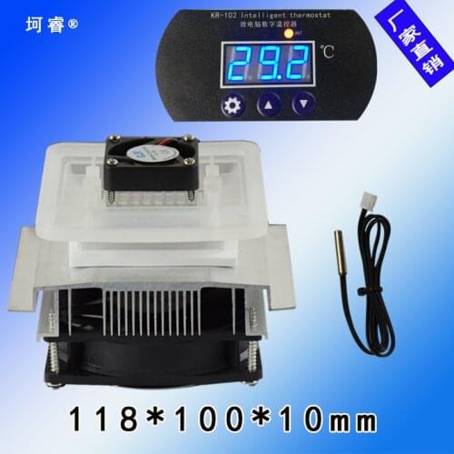 DIY Kit Cooler Small Air Conditioner Semiconductor Cooling Fin Heat Sink 12V High Power Dehumidification Module