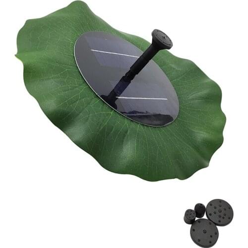 Best price 180L/H Lift 90CM Power Pond Fountain with Solar Panel Water Floating Fountain Pump