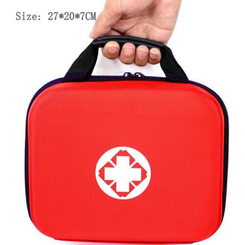 Double portable first aid kit EVA medical kit family outdoor car Emergency bags medicine kit first aid kit 20/26 items tracdical