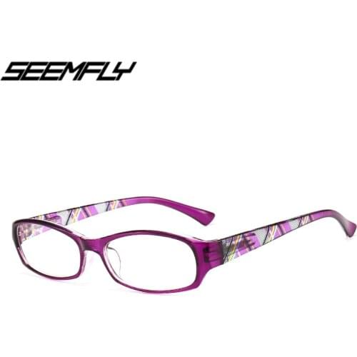 Seemfly Anti Blue Light Blocking Reading Glasses Women Men Square Frame Presbyopic Eyeglasses Diopter +1.0 1.5 2 2.5 4.0 Unisex
