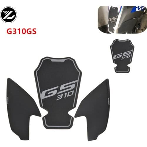 Motorcycle Real Tank Pad Gas Fuel Sticker Moto Decal Emblem Protector for BMW G310R G310GS G310 R G310 GS