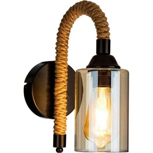 New Modern Sinem Chandelier Kotor Lotus Wire Rope Single Applique-Down Facing sconce