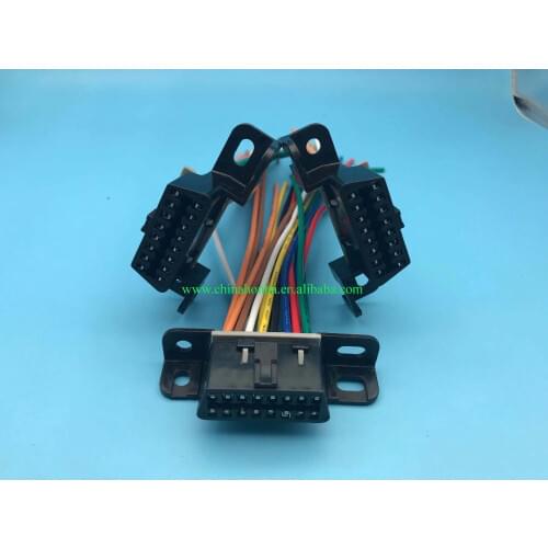 OBDII OBD2 Wiring Harness Connector Pigtail Corvette CAN Bus Class 2 E67 E38 with 15cm 16AWG wire