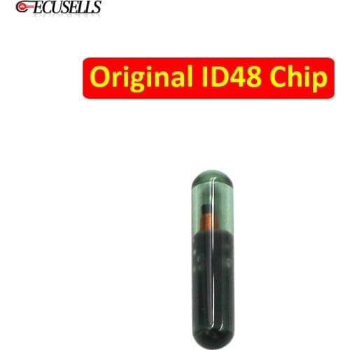 Original ID48 Glass Chip OEM Auto Transponder Blank Car Key Chip 48 Chip for Volkswagen for Skoda for Seat for Audi for Honda