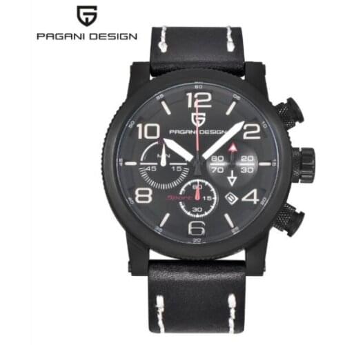 PAGANI DESIGN PD- 2702 Marke Militär Uhren HerrenMode Wasserdicht Chronograph Sport Quarz Männlichen Armbanduhr Uhr