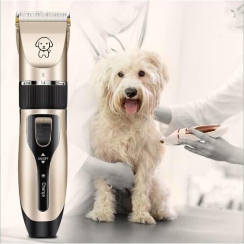 Rechargeable Low-noise Pet Hair Clipper Remover Cutter Grooming Cat Dog Hair Trimmer Electrical Pets Hair Cut Machine