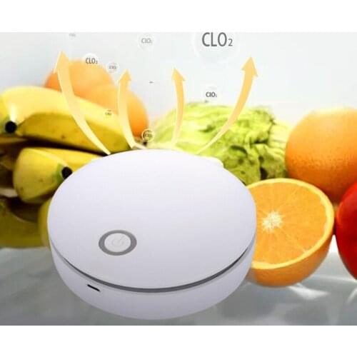 Portable Ozone Generator Air Cleaner Purifier USB Rechargeable Mini Refrigerator M2EE