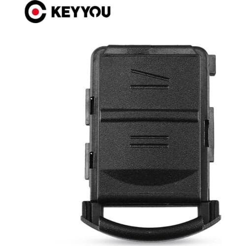 KEYYOU Replacement Remote Car Key Shell Case For Vauxhall Opel Corsa Tigra Agila Meriva Combo 2 Buttons Auto Car Accessories