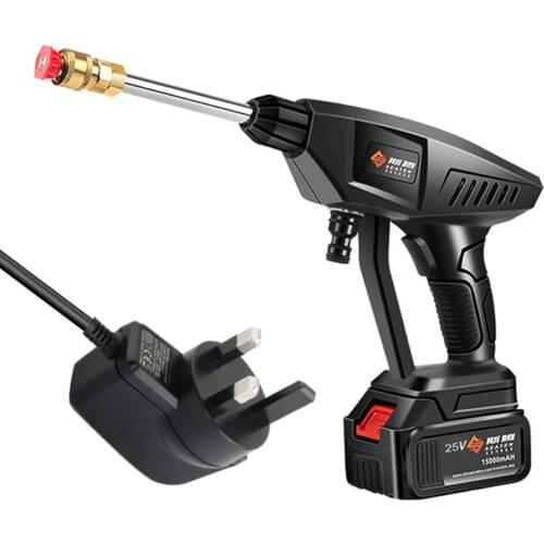 Household Cordless 30Bar High Pressure Car Wash Tool Portable Vehicle Cleaning Machine Automobile Washer with Foam Generator