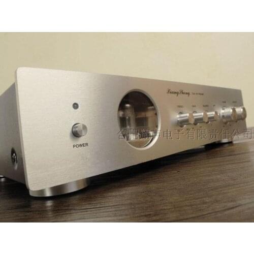 Latest High End XiangSheng 728A Vacuum 12AT7 12AU7 Tube Pre Amplifier Stereo HiFi Preamp Audio tube preamplifier +Remote control