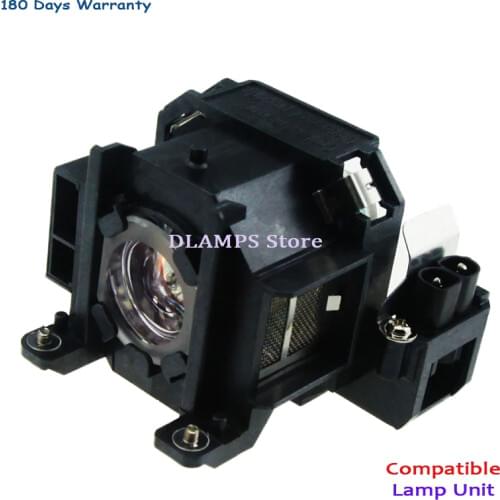Replacement bulb with housing V13H010L38 For EPSON EMP-1700 1705 1707 1710 1715 / 1717 EX100 PowerLite 1700c 1705c ELPL38