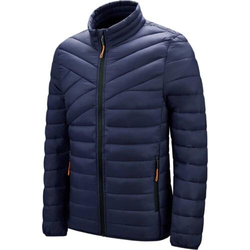 Winter Warm Windproof Jacket Men Autumn Thick Parkas Mens Fashion Casual Slim Jacket Coat Men
