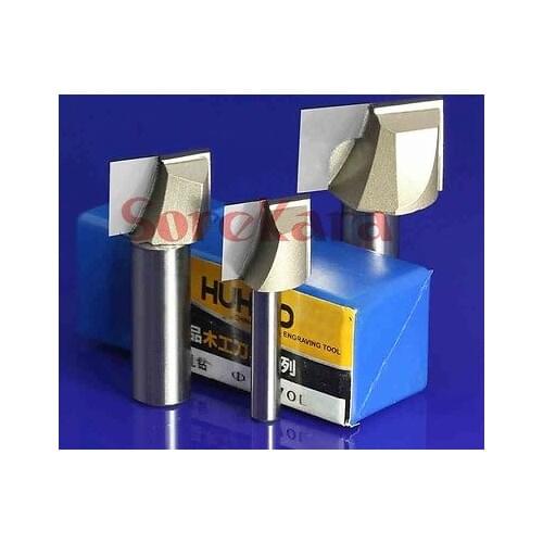 1/2*5/16 Wood Router Bits Slotted Knife Metric Flute Straight Bit Milling Cutter Woodworking Trimming Carving Tools