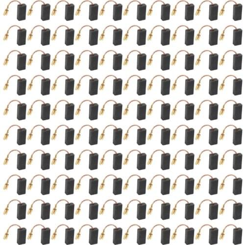 100pcs Carbon Motor Brushes Spare Part Power Tool 5mm x 8mm x 15mm