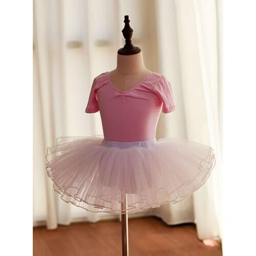 Girl Firm Tulle Professional Ballet Tutus White Swan Lake Costume Practice Rehearsal Platter Ballet Half Tutu Skirt for Girls