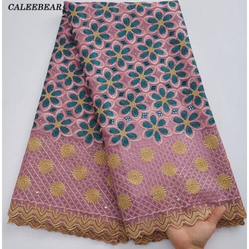 2020 Latest Nigerian Swiss Lace High Quality Swiss Voile Lace In Switzerland Dry Cotton African Lace Fabric For Man Women S1790