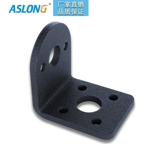 L- type Bracket for Dia 25mm gear motor Electric dc motor with gearbox reducer motor Holder 370 310 dc gear motor holder