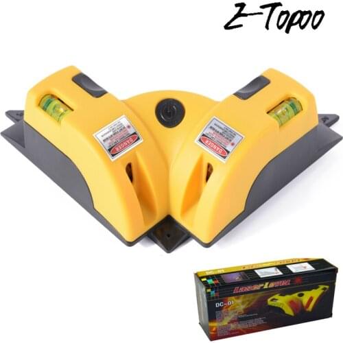 Hot Selling Right Angle 90 Degree Square Laser Level High Quality Level Tool Laser Measurement Tool Level Laser 4pcs/lot