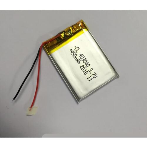Dinto 450mAh 3.7V 403040 043040 Lithium Polymer Battery Li-Polymer Batteries for MP3 MP4 GPS Bluetooth Headset Cell Phone