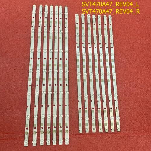 New 14pcs/set LED backlight strip for Toshiba 47M7463D 47L7453DB 47L7453D 47L7463DG SVT470A47_REV04_L R LC470DUK SG K2