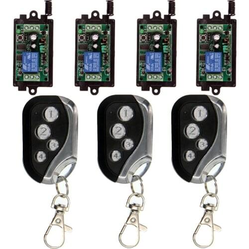 Access control Switch Controller DC9V12V24V Wireless Remote Control Electric Lock Split Type Installation In Four Places