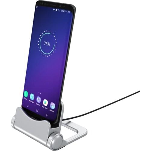 Suitable For Android Phone Micro Type-C Dock Charger For Smartphone Type-C Desktop Charger Dock Station Charging Stand Holders