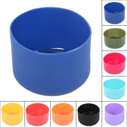 1pc Slip-Proof Silicone Silicone Boots Sleeves Fit For 12&24oz / 32&40oz Hydro Flask Bottle Outdoor Bike Bottle Boot Cycling