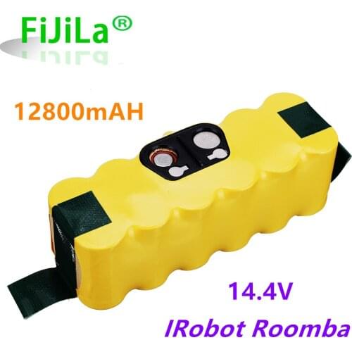 14.4V 12800mAh Replacement NI-Mh Battery for iRobot Roomba 500 600 700 800 Series for roomba 880 760 530 555 560 581 620 650