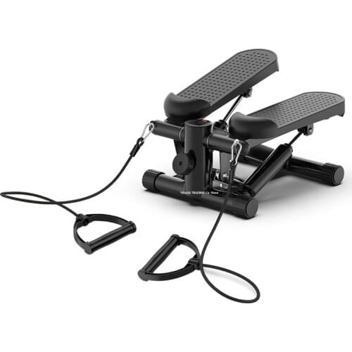 Fitness Stepper Machine Exercise Equipment with Resistance Bands, Portable Twist Stair Stepper Adjust Resistance Mini Stepper