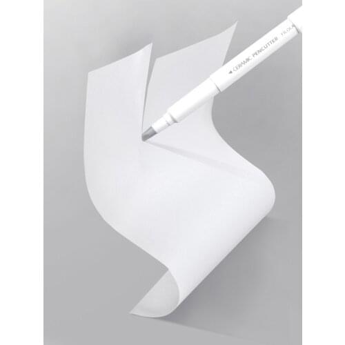 Creative Paper Pen Knife Wear-Resisting Newspaper Hand Book Paper Cutter Tape Ceramic Blade Cutting Knives 13cm