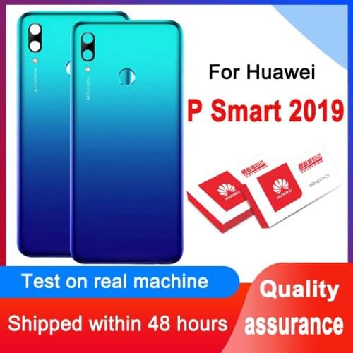 High Quality Back Housing Replacement For Huawei P Smart 2019 Back Cover With Camera Lens For Huawei P Smart 2019 Rear Cover