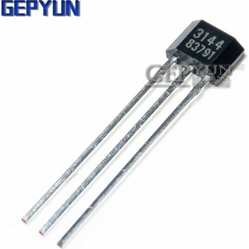 10PCS A3144E A3144 TO92 TO-92 3144 Hall Effect Sensor Transistor Gepyun