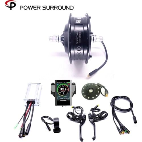 2020 Color display Waterproof 48v500w Bafang Front/rear Electric Bike Conversion Kit Brushless Hub Motor Wheel EBike system