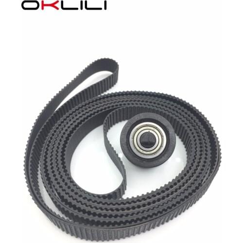 C7769-60182 Carriage Belt with Pulley 24'' 24 inch A1 for HP DesignJet 500 500PS 510 510PS 800 800PS Plus 4500 820 MFP 4020 T620
