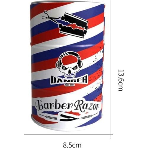Blade Dispenser Box Razor Blade Disposal Case Barber Shop Storage Bank Container