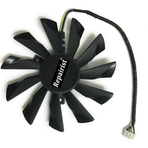 GTX1060 GTX1070 R7-260X GPU Graphics Cooler Fan For Radeon R7 260X 2GD5 OC GeForce GTX 1060/1070 AERO MSI As Replacement