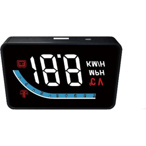 Head-up Display Over-speed Alarm Monitor for Vehicle
