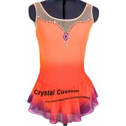 Adult Figure Skating Dresses Fashion New Brand Vogue Figure Skating Competition Dress For Women DR3102