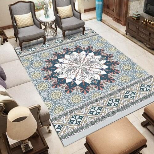 Factory direct selling modern simple living room sofa machine washable rectangular crystal velvet carpet spot wholesale