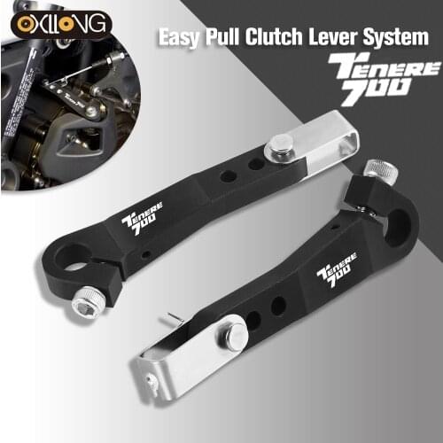 Tenere 700 Motorcycle Accessories Easy Pull Clutch Lever System Arm Extension For yamaha Tenere 700 T7 Tenere700 2019 2020 2021