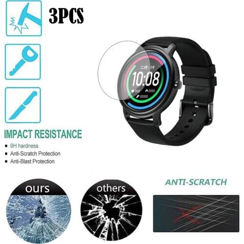 1/3PCS Clear Film Tempered Glass Screen Protector For Xiaomi Mibro Air Cover Smart watch Protective accessories