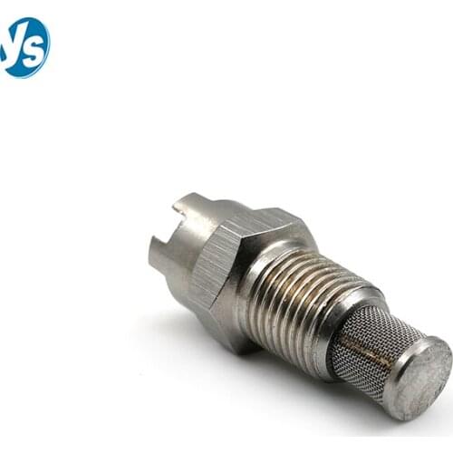 304 stainless steel fan-shaped high-pressure nozzle dust removal nozzle machine tool cooling nozzle 1/4 inch thread size