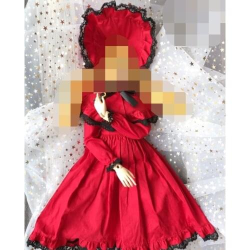 Doll accessories bjd clothes 1/3 1/4 1/6 female girl Shinku shonku Rozen Maiden dress costume suit cute lolita skirt western