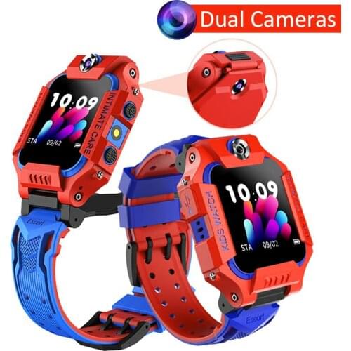 Z6 Children Kids Smart Watch IP67 Deep Waterproof 2G SIM Card LBS Tracker Camera SOS Call Location Reminder Anti-Lost PK Q50 Q12