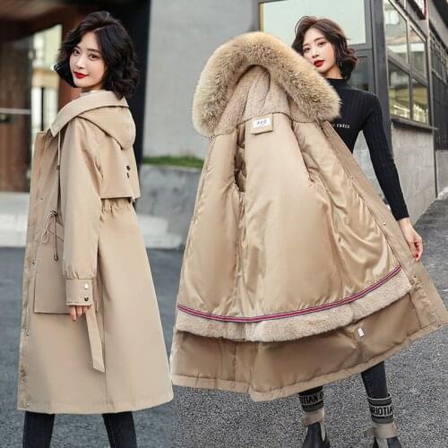 Glufigh Women's Parkas With Fur